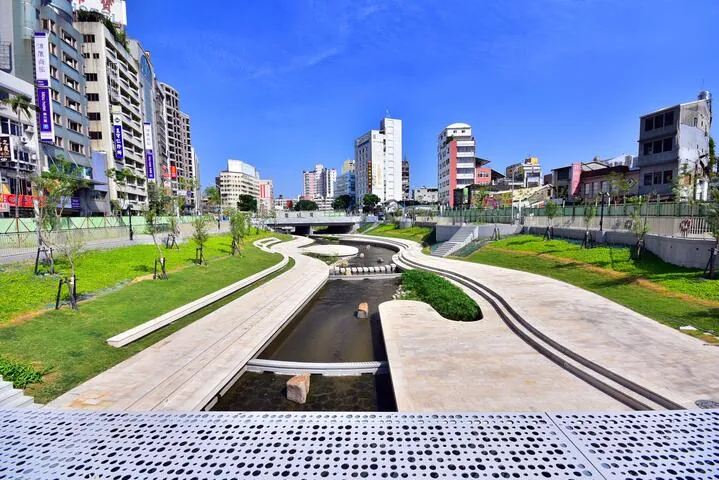 柳川水岸景觀步道 照片